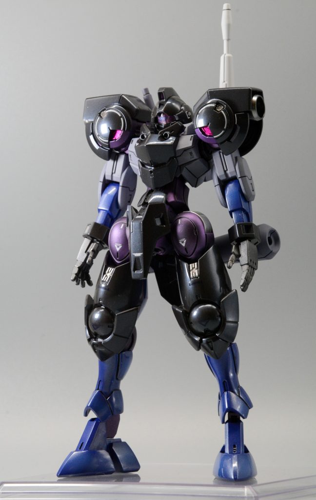 ■フロントビューつま先、二の腕、ハンドパーツ、一部ディテールアップパーツは3Dプリンタで自作