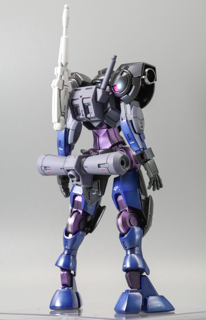 ■リヤビューカラーリングは元々特殊部隊に配備されるイメージがあったため、ニンジャ的カラーをイメージしましたハインドリーはリヤビューの密度感がいいですよね