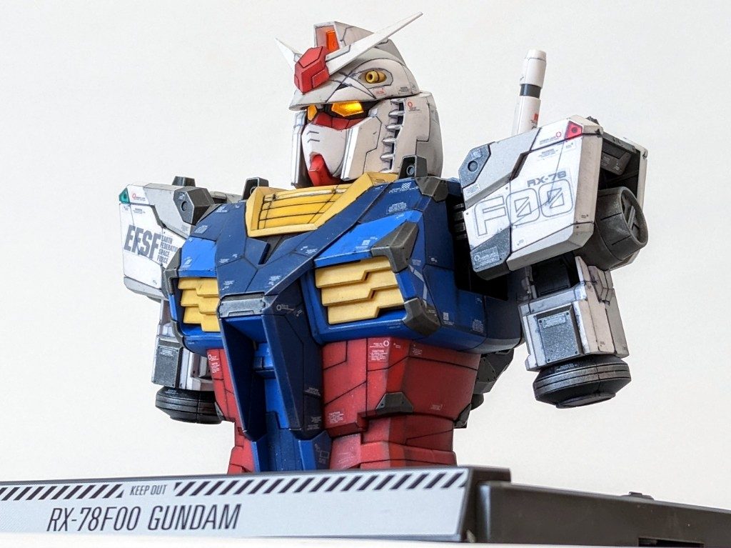 1/48 RX-78F00 GUNDAM(BUST MODEL)–2枚目/制作者:kuro@A91
