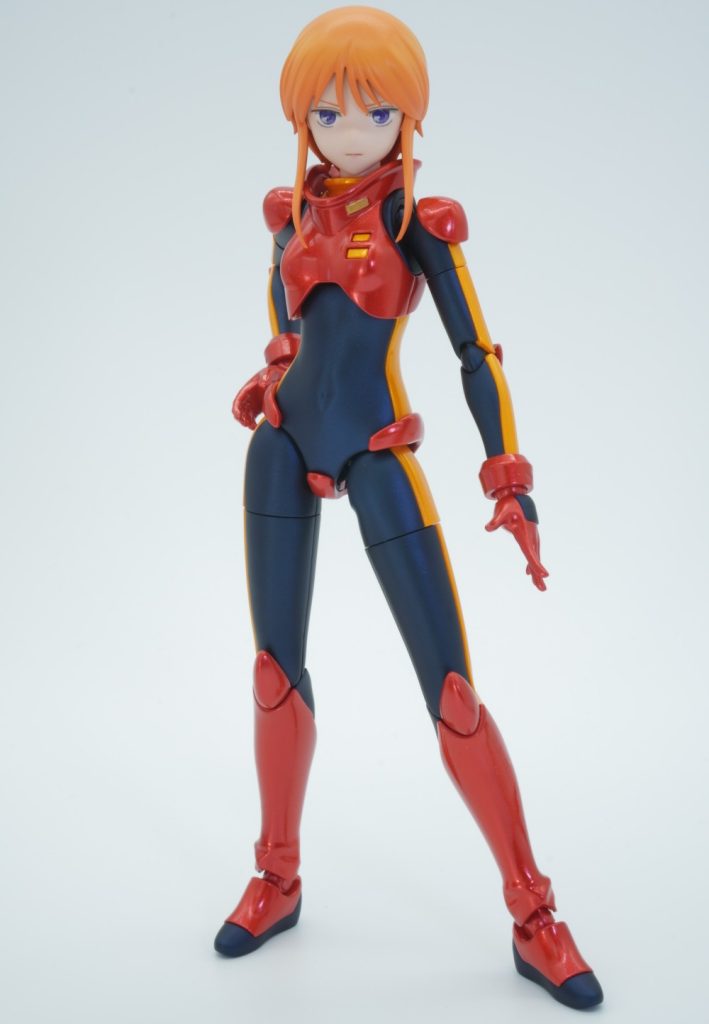 パール塗装後、あえてつや消しと光沢を混ぜることにより素材の違いを表現してみました。