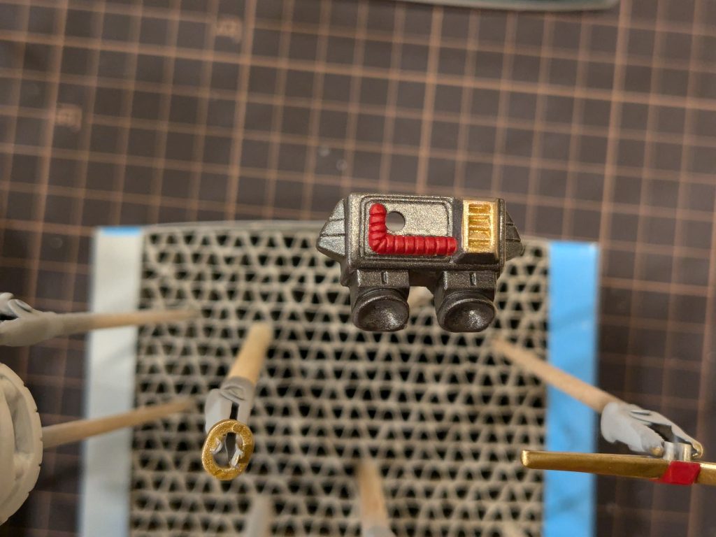 個人的にバックパックがキレイに塗れたので見てください笑