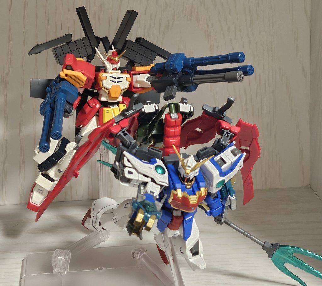 カスタムガンダム5機確認–4枚目/制作者：紅月昇