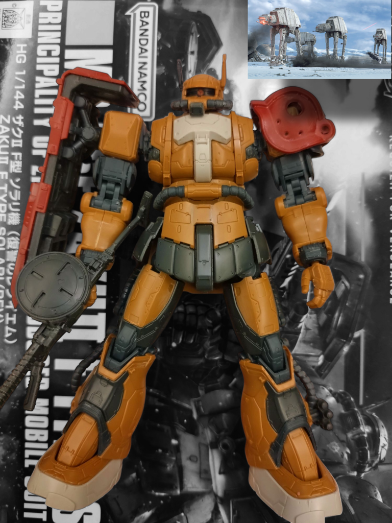 【役に立たない工程雑感】(いかにも米国人らしいデザインだ…)スターウォーズに出ていたATATの直線ライン造形にディテールを加えてロボットらしさを演出方法に思えてしまう……