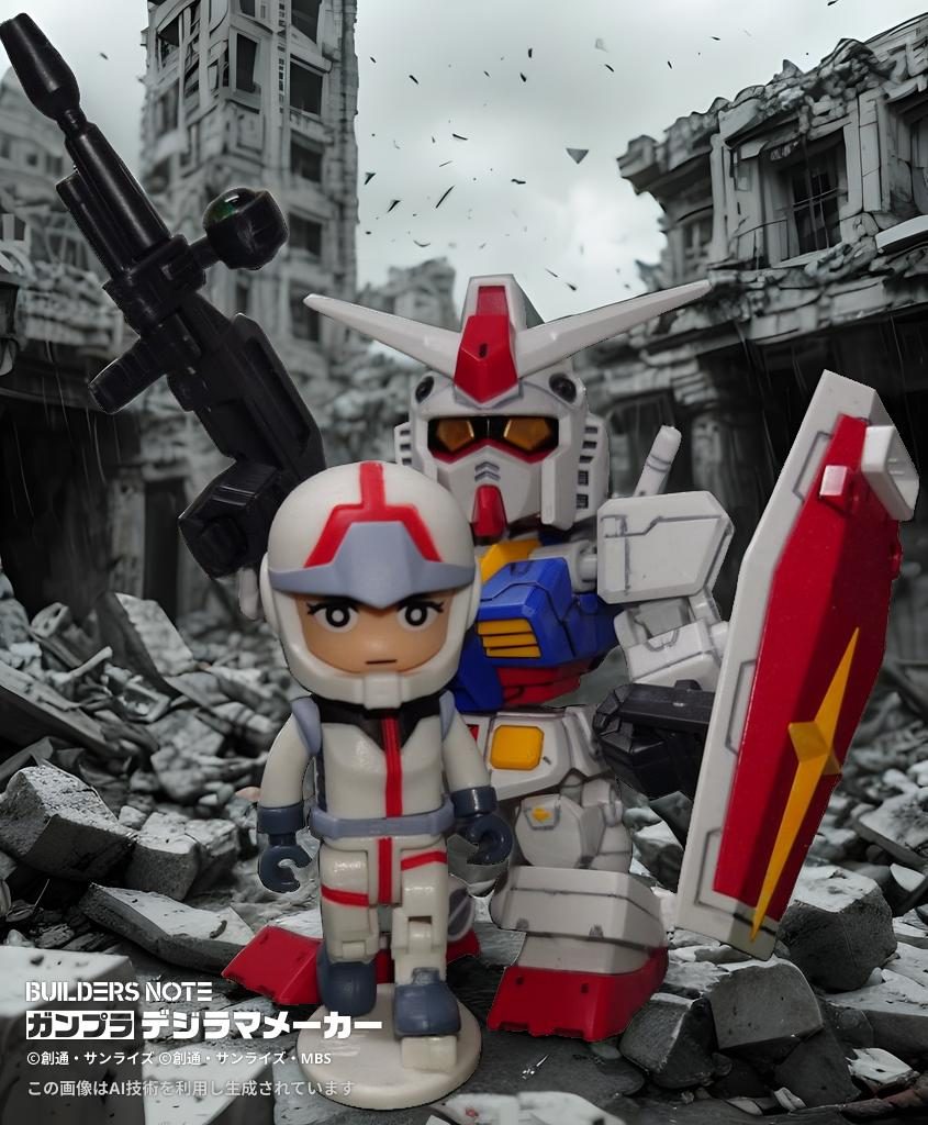 4月から機動戦士ガンダムジークアクスの放映も決まりました　アムロ・レイは出てこないかもしれませんが、ガンダム誕生のメモリアルイヤー　春が楽しみですね