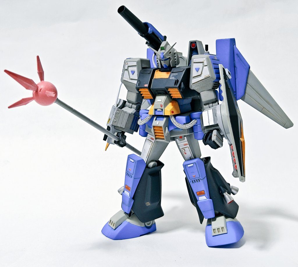 GBNへのガンプラスキャン時にスリングパニアーが問題視されたが、規定のガンプラ含有率85%をクリアしていたためそのままの装備で参加が出来た。昨今、関節パーツなどの流用は稀にあったが、外観パーツそのままの流用は珍しい。
