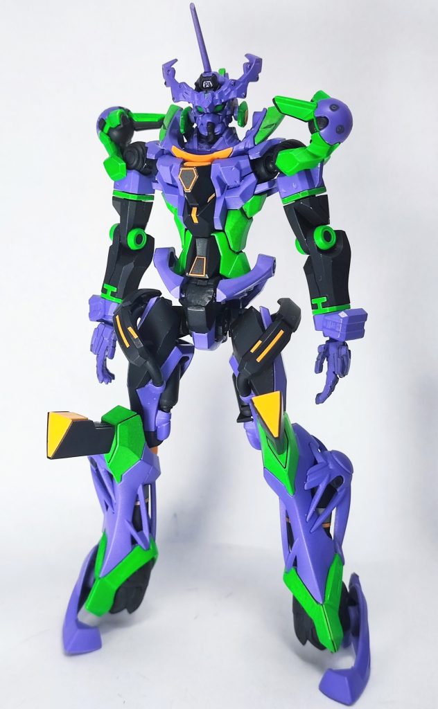 おまけフェイスオープン＆アーマーパージ形態こう見るとジークアクス自体すごいスマートな体型です！