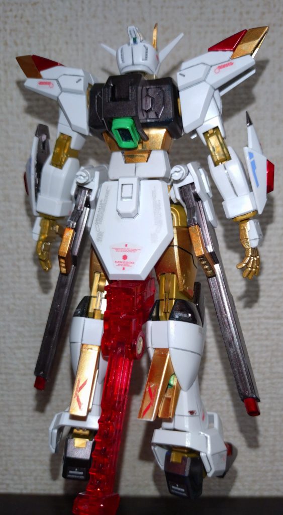 スラスターの緑が映えます