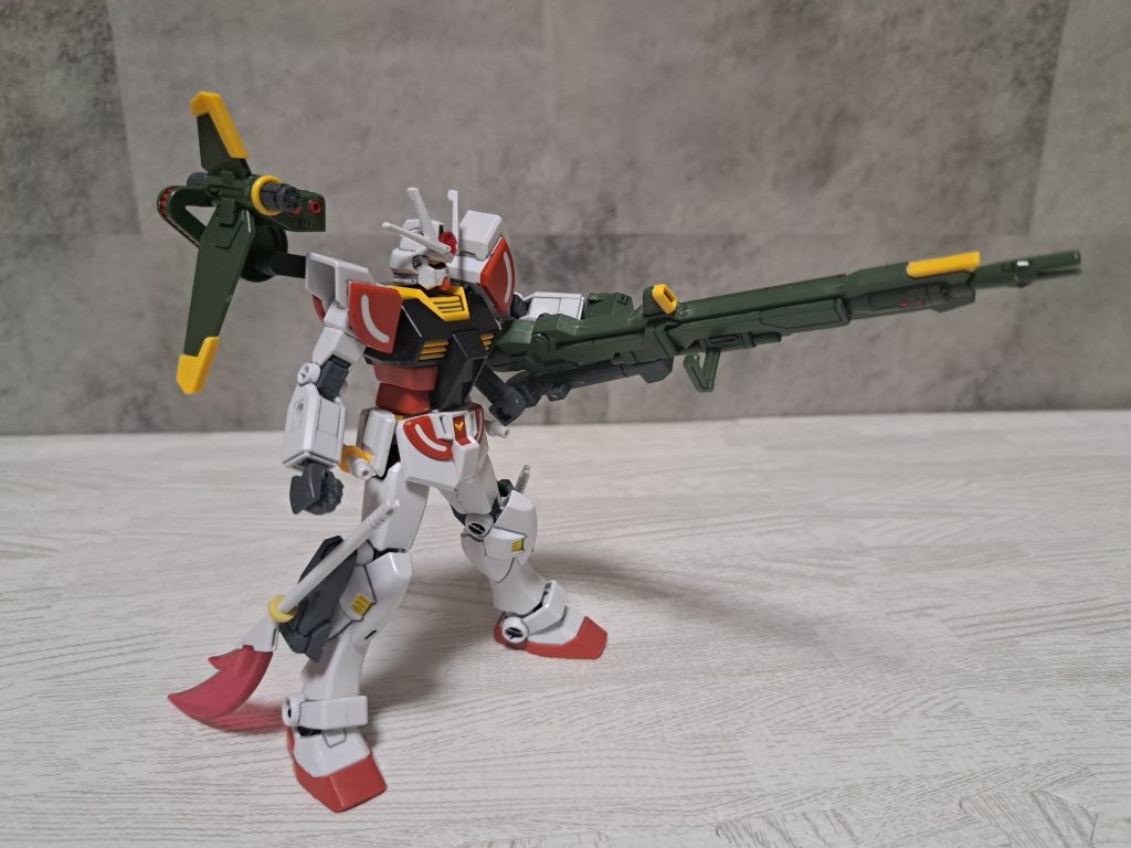 アグニはビームナギナタをアンカーにして撃つ設定。