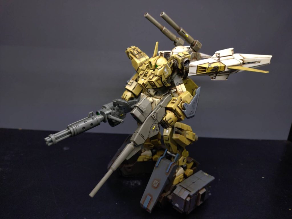 HG デミバーディング陸戦仕様機–2枚目/制作者：茅薙計都(@keito_kayanagi)
