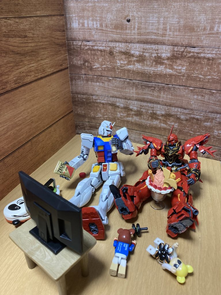 ガンダムの日常その5おうちでまったり編