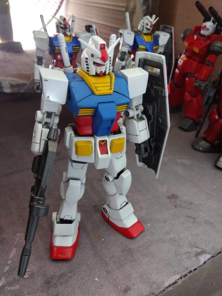 HGUC Ḡアーマー付属のガンダム