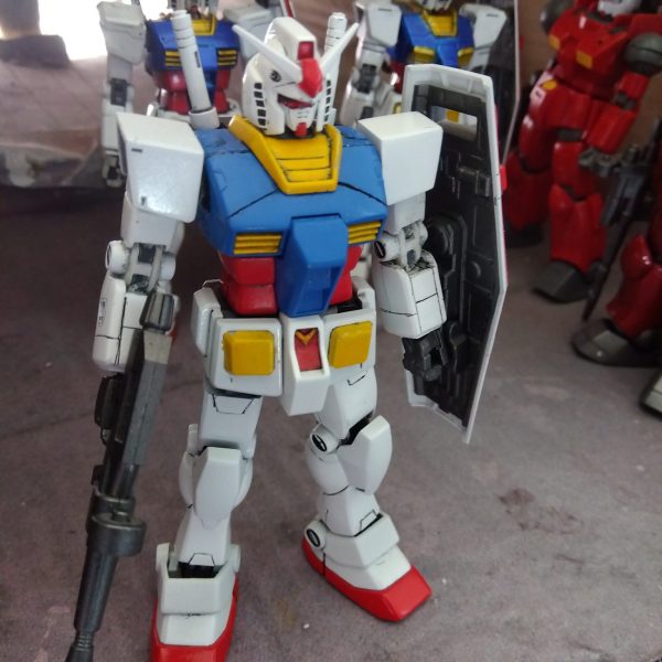 HGUC Ḡアーマー付属のガンダム