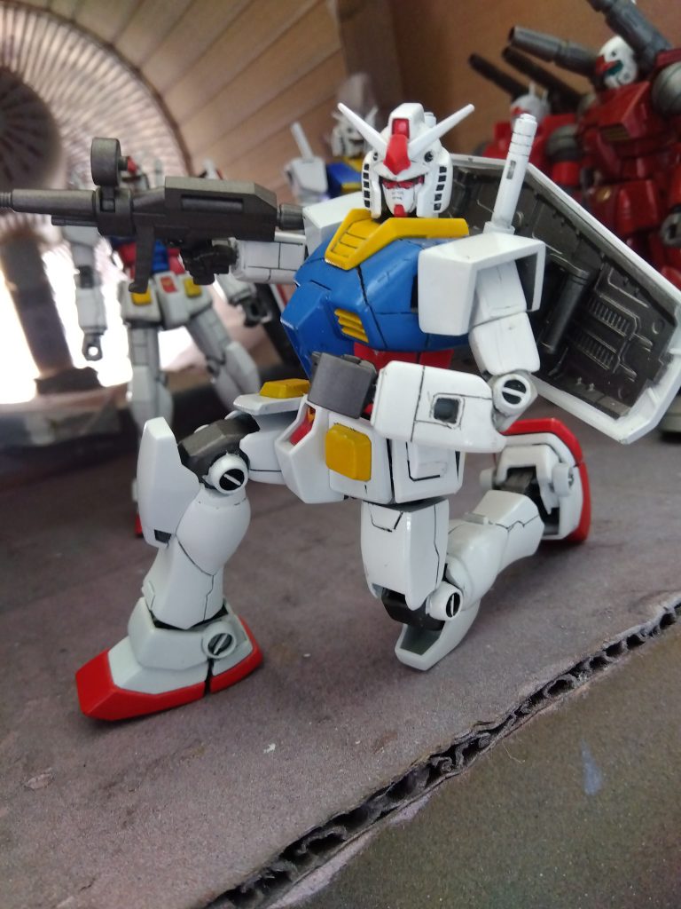 膝立ちはこんな感じです。