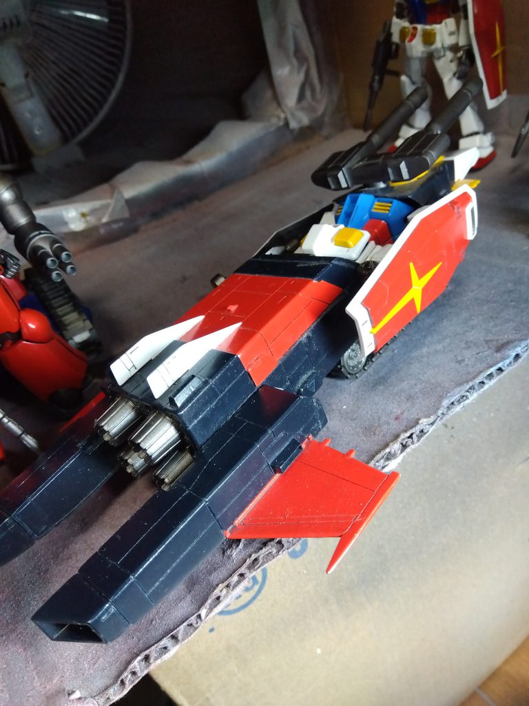 リヴァイブのシールドは大きめなので、アタッチメントを使わなくてもかっこいいです。