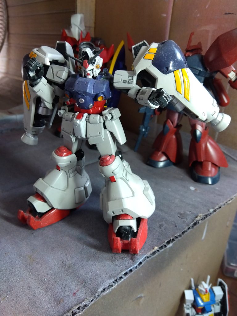 これは作ったのが結構前で、エアブラシを入手する前の筆塗りでした。