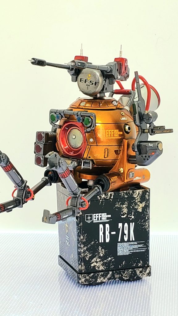 旧キットのため、ライン等が不均等で堀直しを各所行いました。また、自分好みにするため、各所にデティールを施しております。 