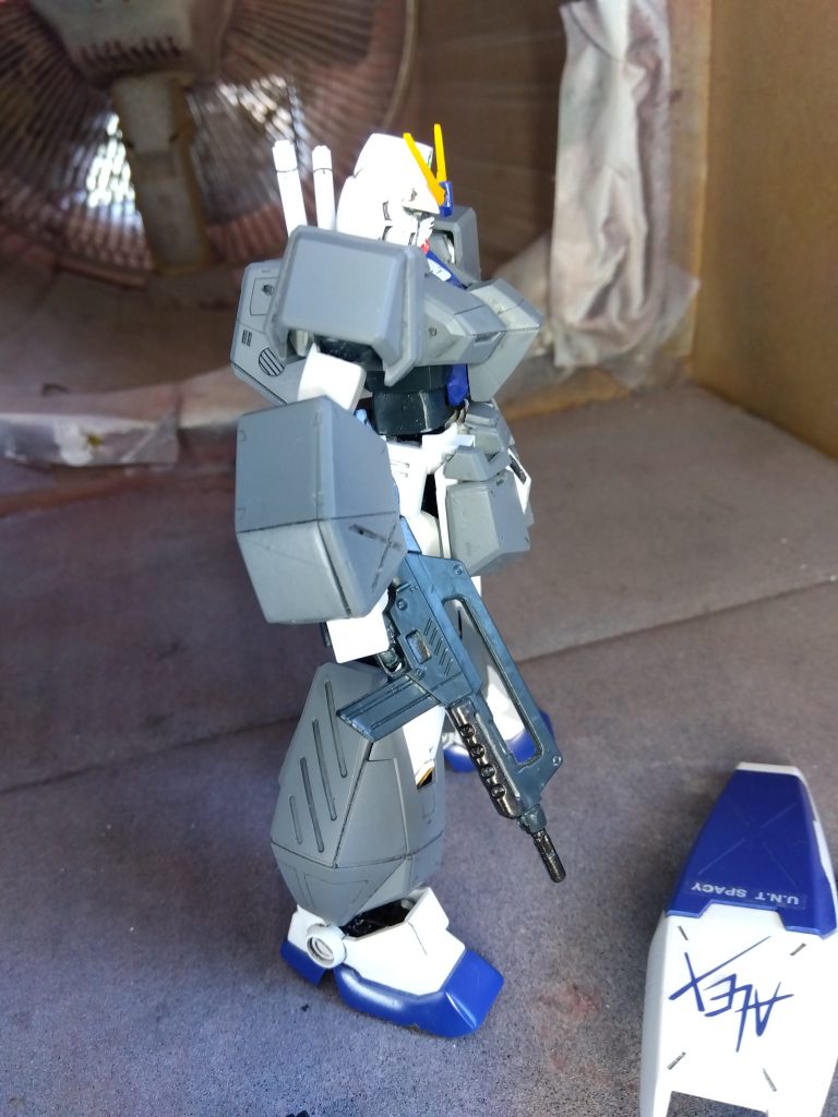 チョバムアーマーを装着させてみました。