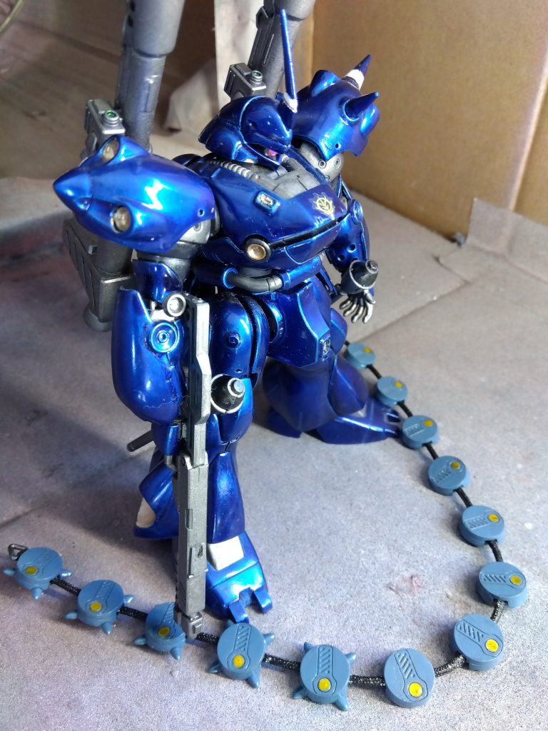 自分でも上手く塗装できたと思っています。