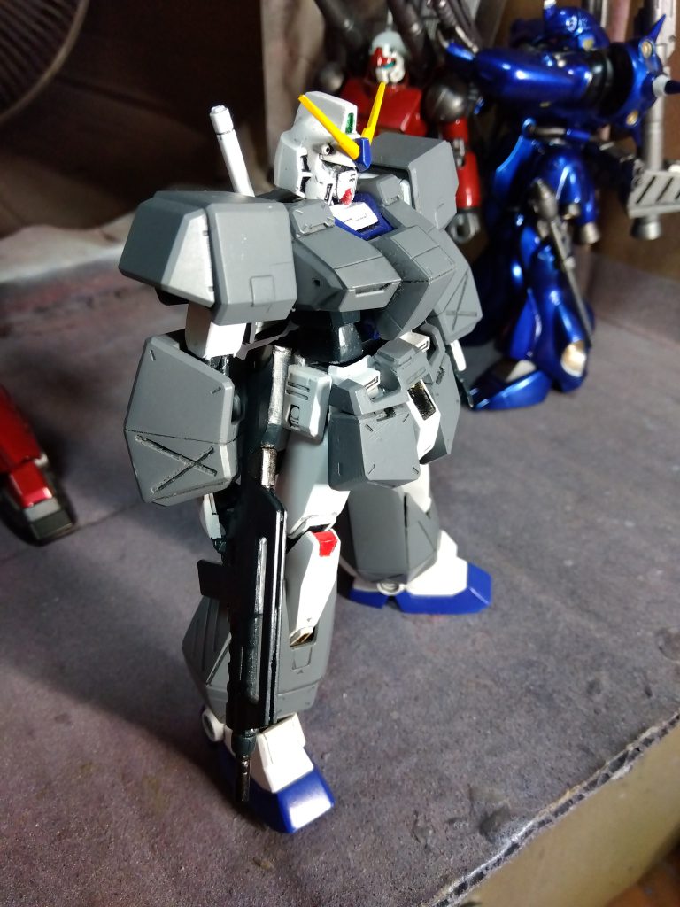 塗装はいい感じに出来ましたが、何色だったか思い出せません。