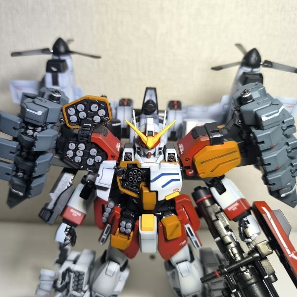 MG ガンダムヘビーアームズ（イーゲル＋ダムゼルフライ）