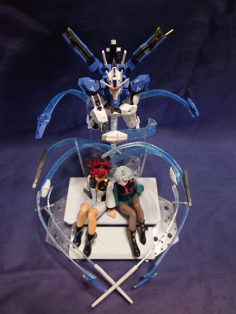 こだわりはビットの軌跡が「♡」の形を描いているところです！たぶんプラ版の形の調整に本体より時間使ってます、、、