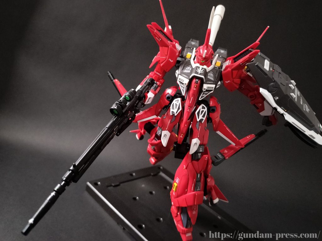 アクションベースでディスプレイしたところです。