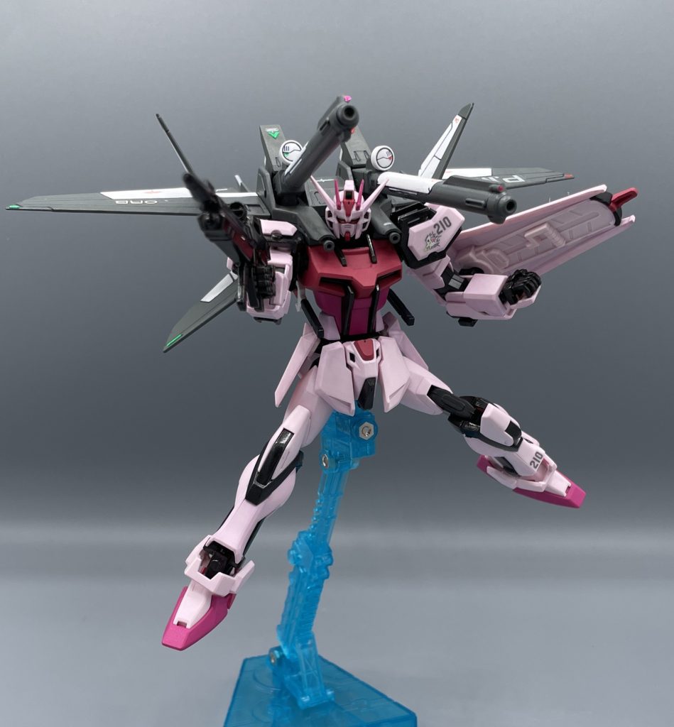 I.W.S.P.装備!! I.W.S.P.は、実弾兵器を主装備としたストライカーです。確か、カガリちゃんには難しくて扱えなかったとかなんとか。何それ可愛い(*^-^*)