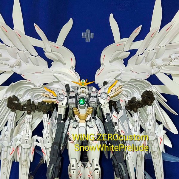 MG ウイングゼロカスタム　スノーホワイト