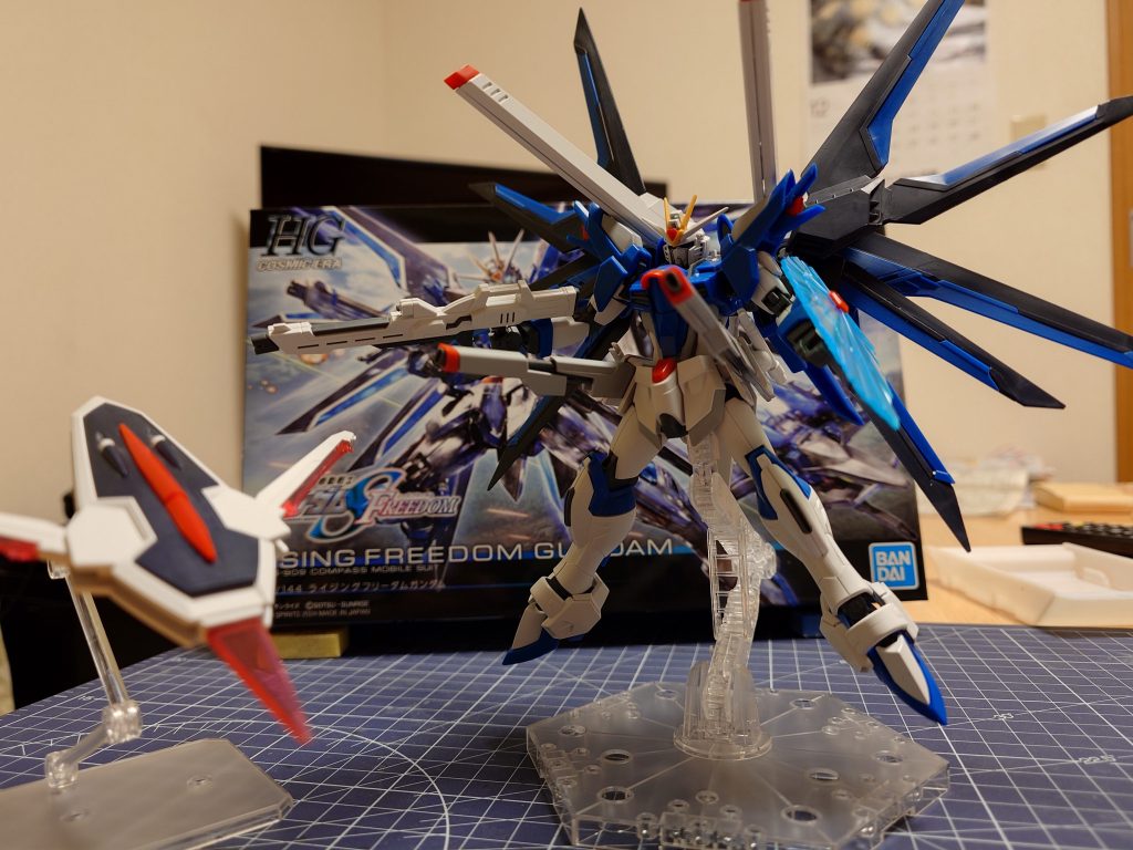 仮組写真。本当に墨入れトップコートで十分カッコイイの作れます