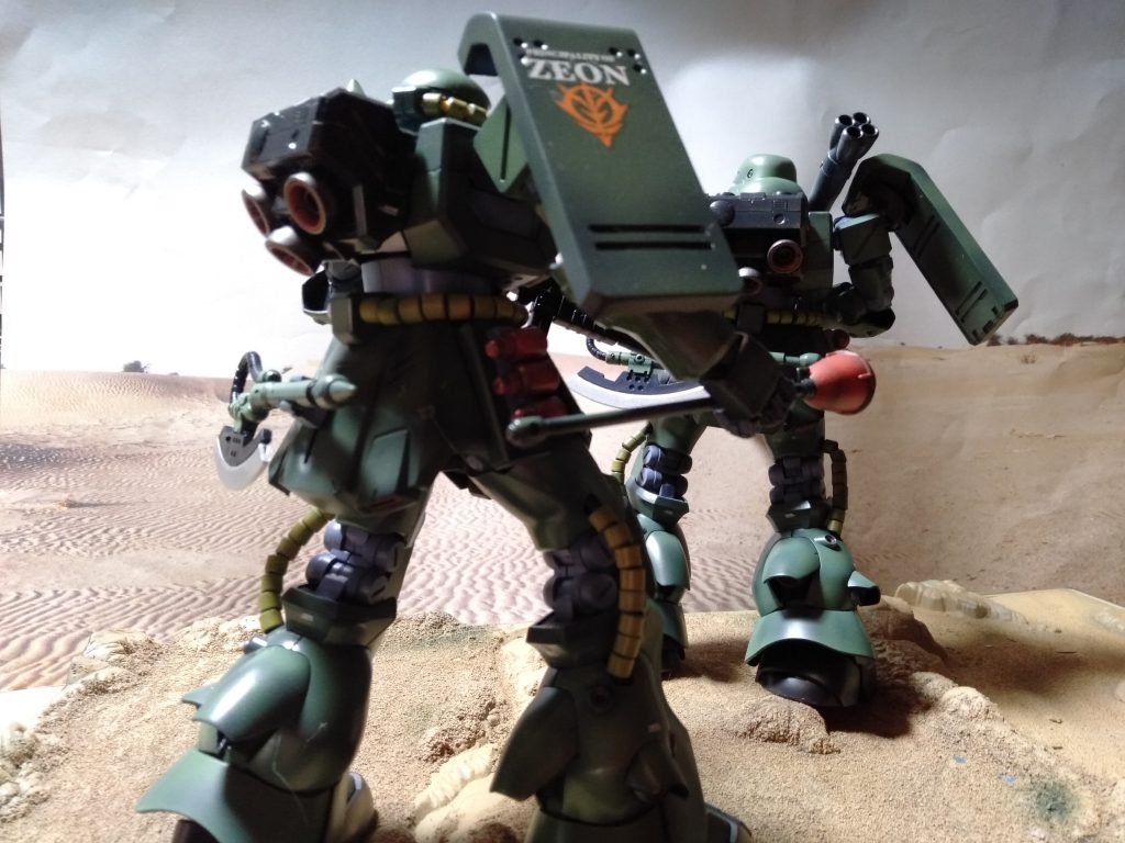 RE/100 ザクFZ UC.Ver–4枚目/制作者:猫親父