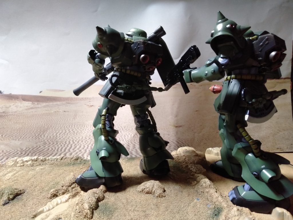 RE/100 ザクFZ UC.Ver–3枚目/制作者:猫親父