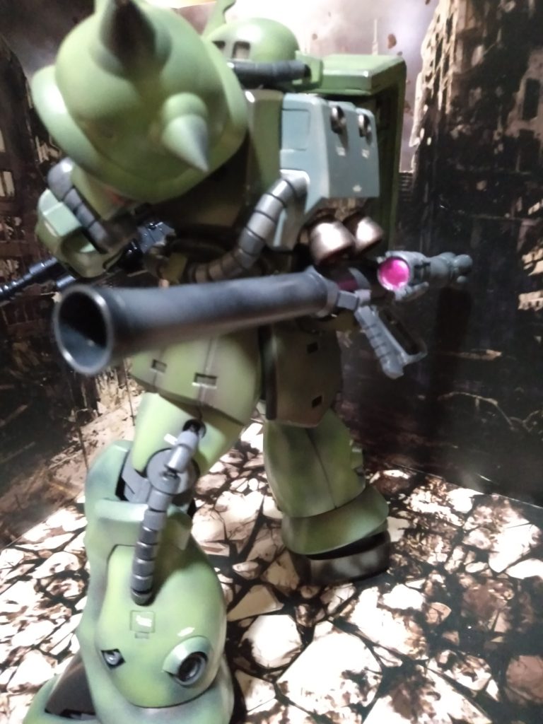 MG  MS-06F-2 ザクII F2型ジオン仕様–5枚目/制作者:猫親父