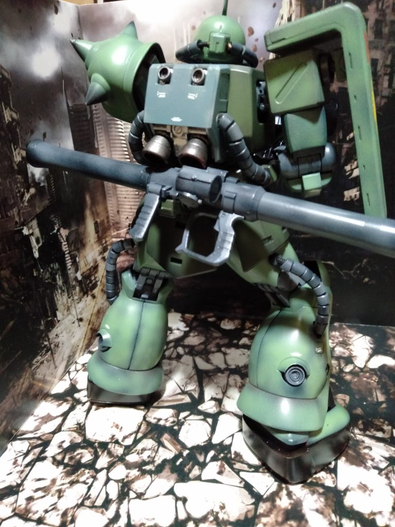 MG  MS-06F-2 ザクII F2型ジオン仕様–6枚目/制作者:猫親父