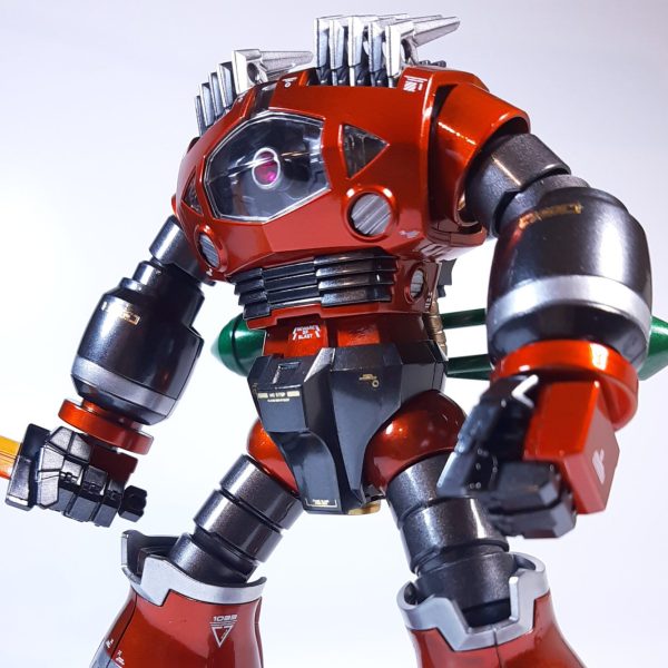 ガンキャノン(メタリック塗装)｜孤独のプラモさんのガンプラ作品