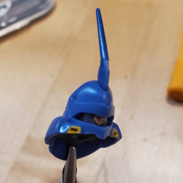 HGUC ケンプファー 頭部 モノアイ加工～胴体