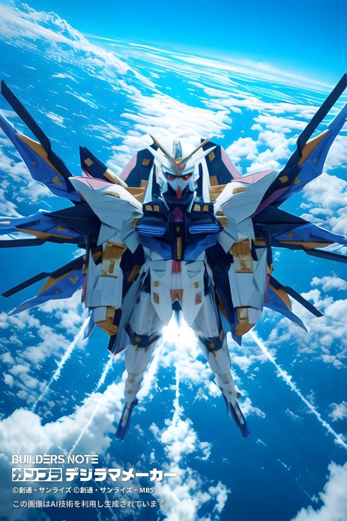 【OG折り紙ガンプラ】ストライクフリーダムガンダム–9枚目/制作者：yutarOG