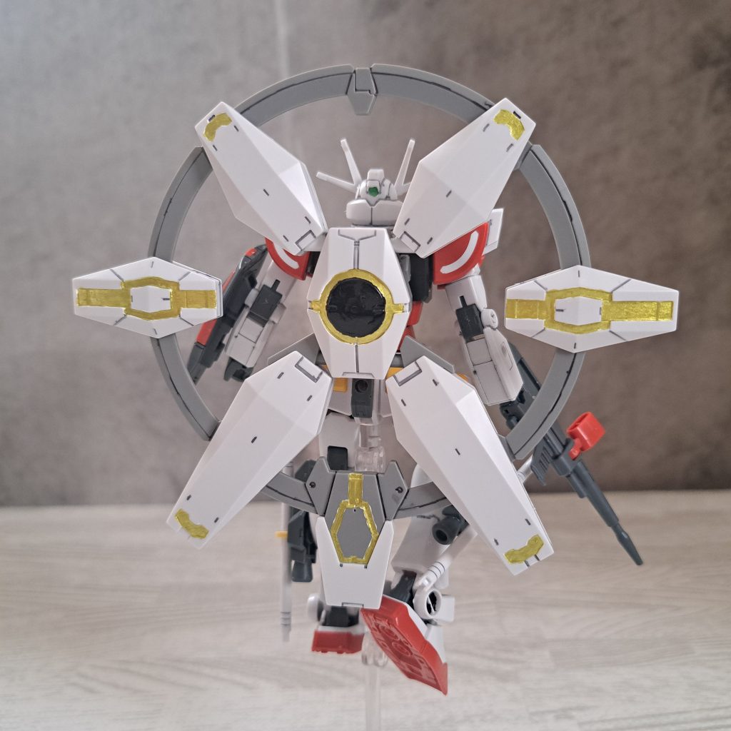 シールの部分は全部塗装しました。