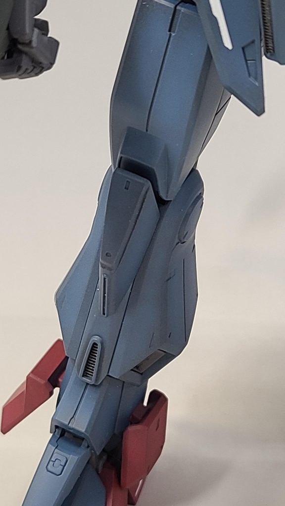 練習がてらヒザの段落ち