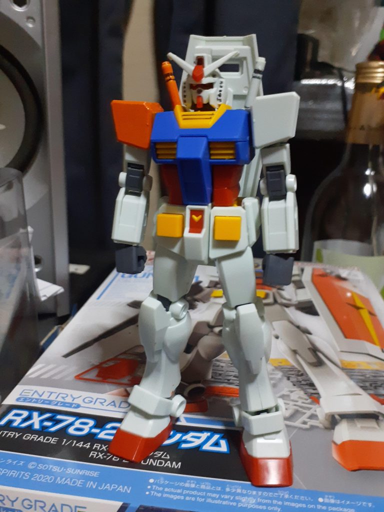 RX-78-2ガンダム ハイネ,ヴェステンフルス機仕様・オレンジショルダーザクウォーリア風味–2枚目/制作者：Tarpoyo