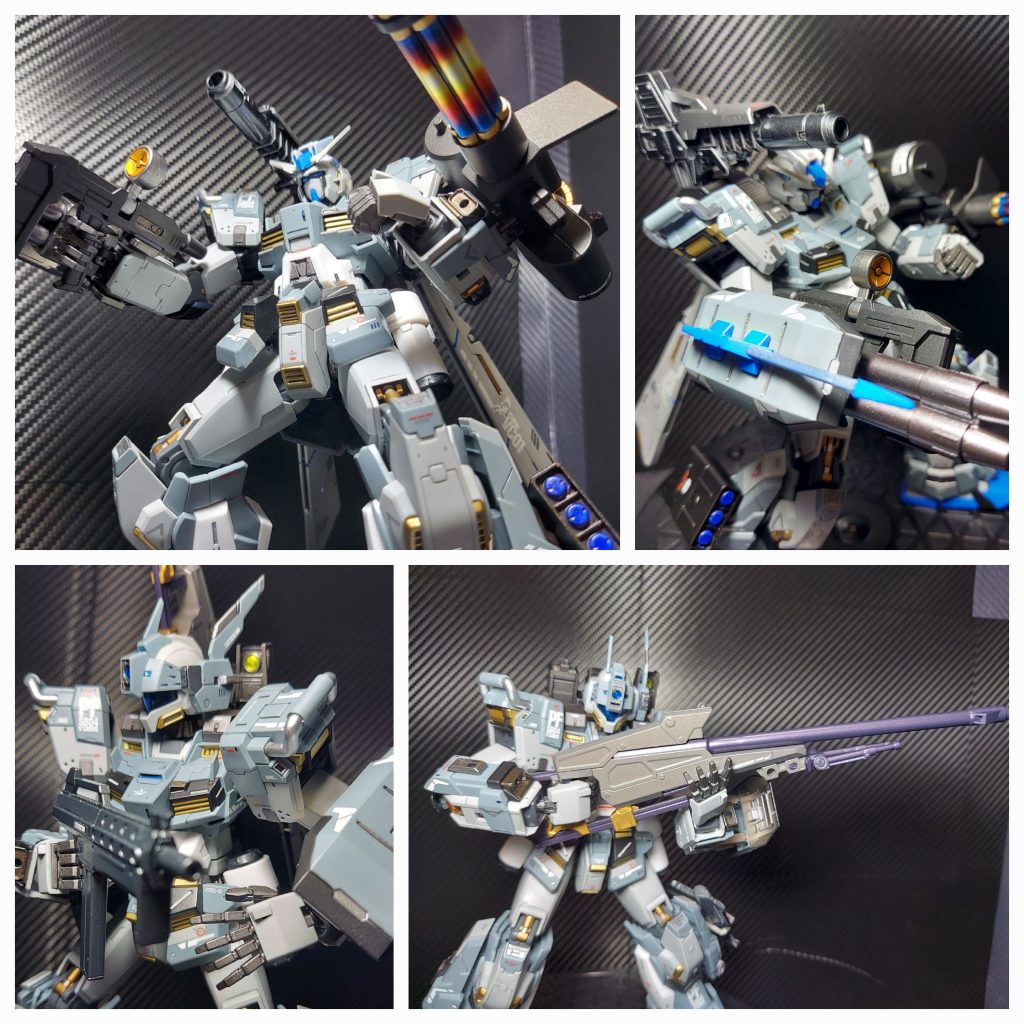 各武装でポージング