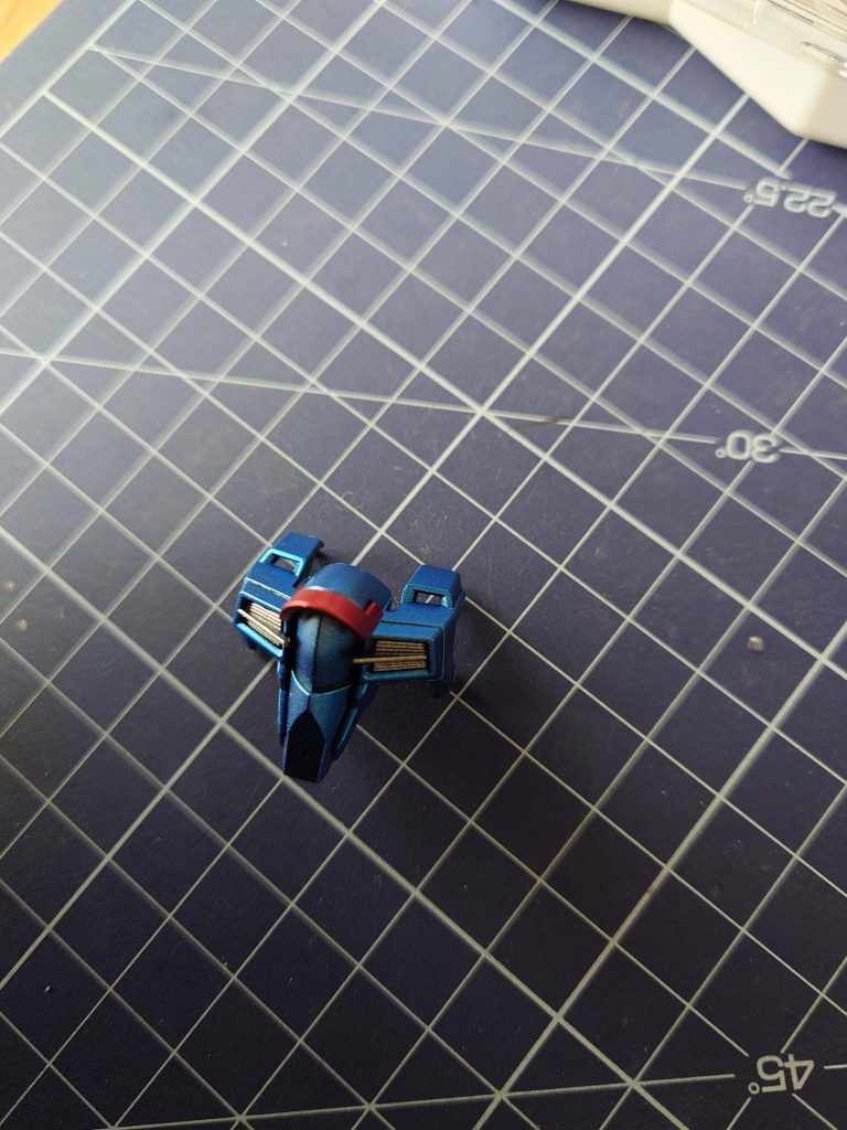 ボディはすべてメタリック。エボブラ→シルバー→メタリックブルー＆レッデオ。元々の造りが良いのでボディーの出来は自分的には満点です！