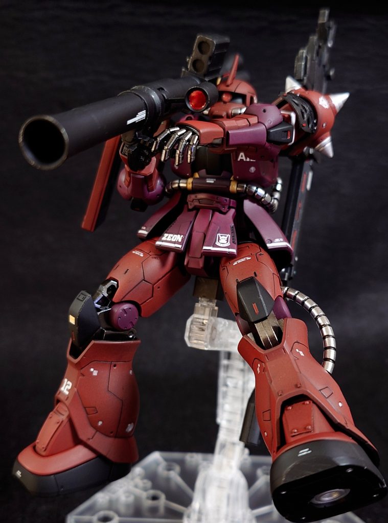 シャア専用ザク　オリジン　全塗装–4枚目/制作者：wat798