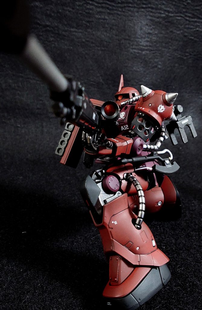 シャア専用ザク　オリジン　全塗装–2枚目/制作者：wat798