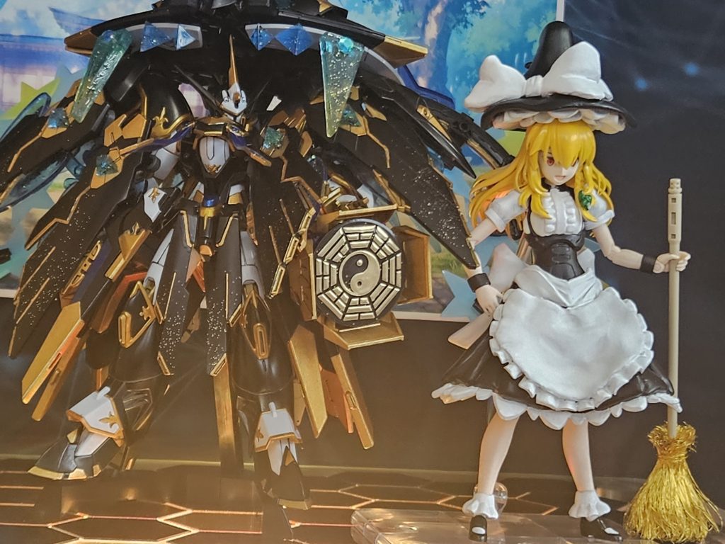 バンダイスピリッツの30msで霧雨魔理沙を制作。