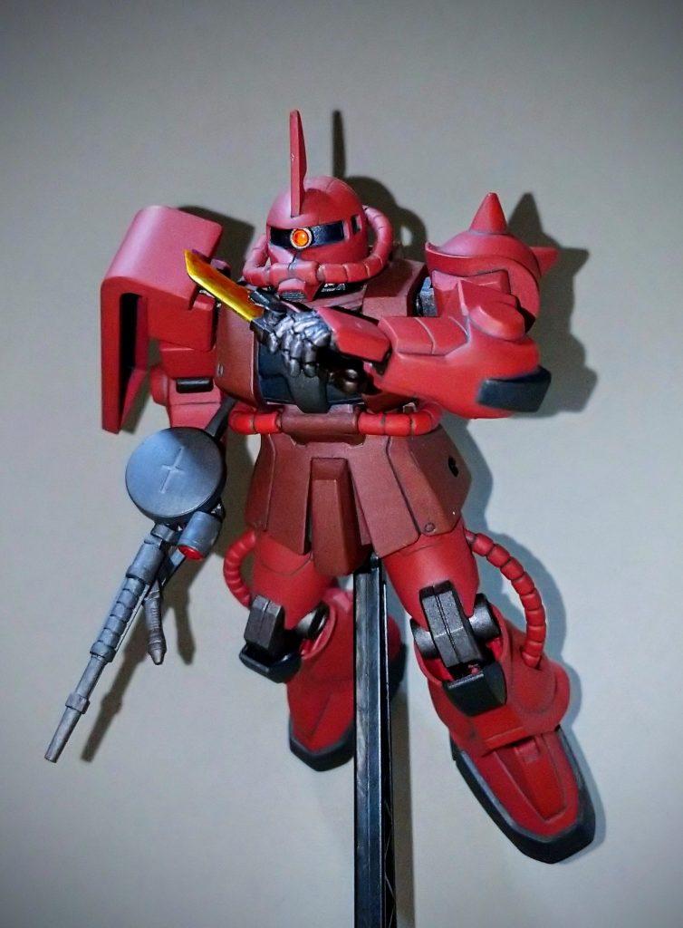 初投稿です。FGのシャア専用ザクです。–6枚目/制作者:ヘビー老ガン