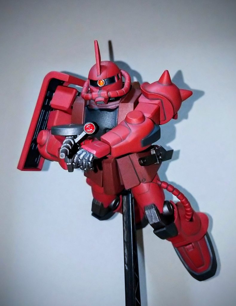 初投稿です。FGのシャア専用ザクです。–5枚目/制作者:ヘビー老ガン