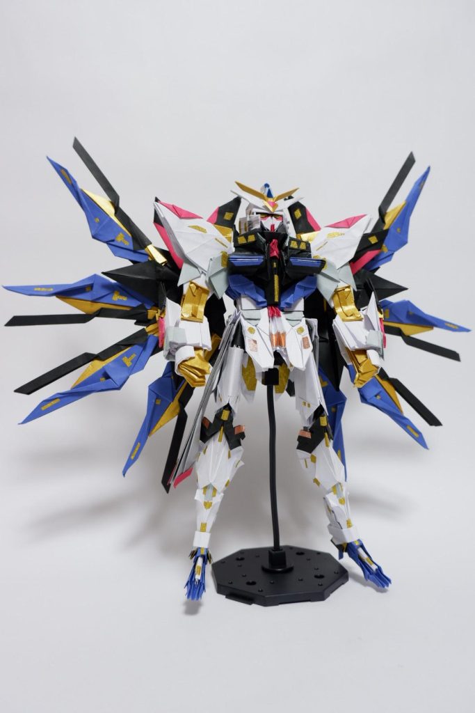 【OG折り紙ガンプラ】ストライクフリーダムガンダム–3枚目/制作者：yutarOG