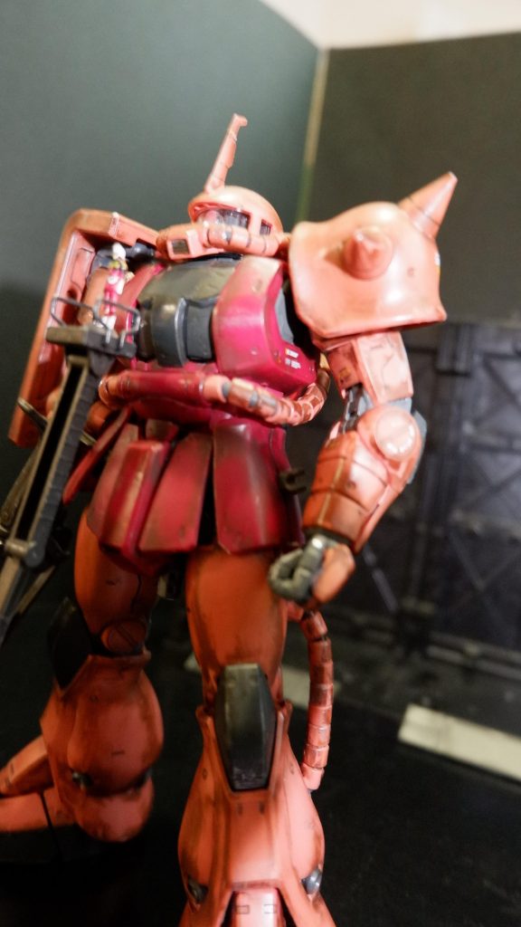 リアルタッチマーカーで汚しました。