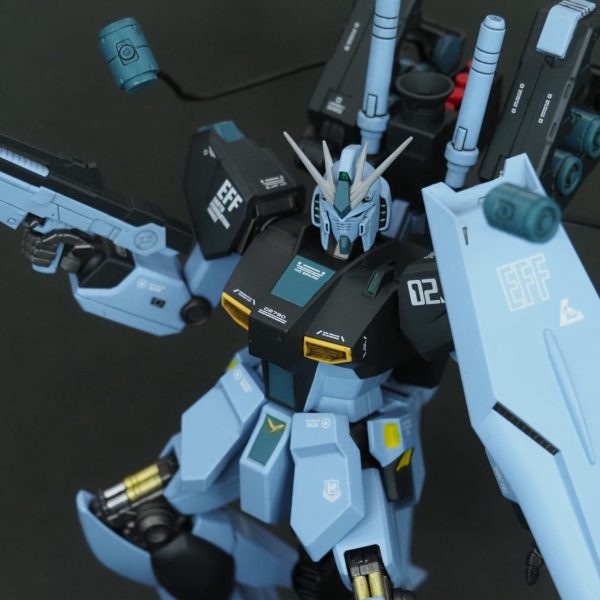 HGUC νガンダム量産型カラー　インコム装備