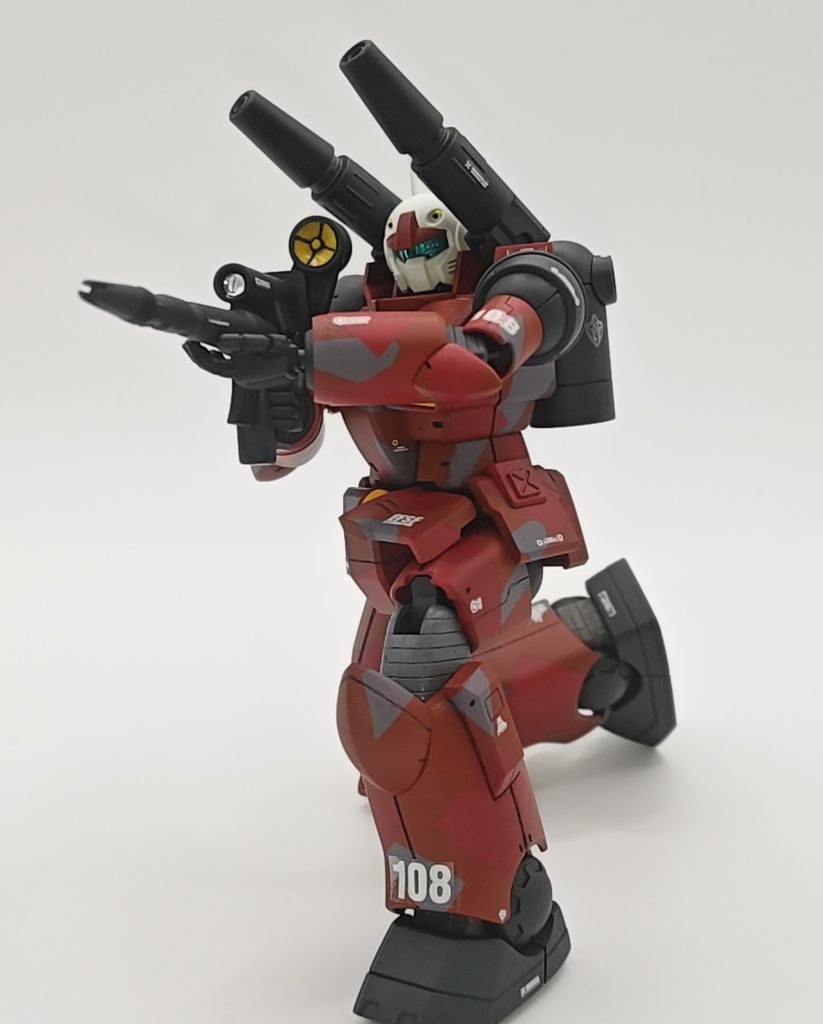 よくある狙撃ポージングビームライフルの加工が分かりやすい一枚ご覧いただいきありがとうございました。